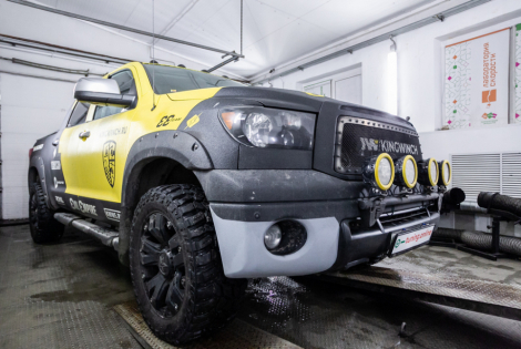 Отключаем Flex Fuel на Toyota Tundra 5.7i