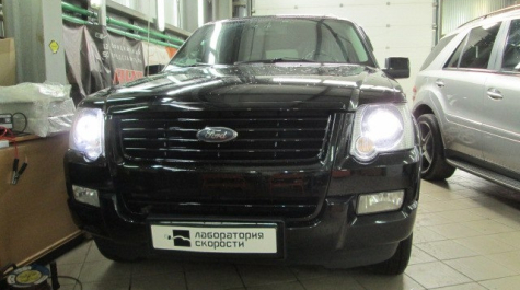 Чип-тюнинг под ГБО для Ford Explorer 4.6 AT 296hp 2006 года выпуска