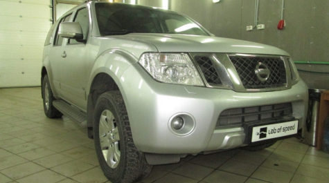 Чип-тюнинг с отключением клапана EGR на Nissan Pathfinder 3.0 DCI AT 231hp 2011 года выпуска