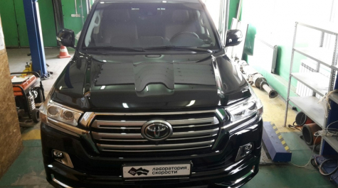 Чип тюнинг Toyota Land Cruiser 200 4.5 249hp 2016 года