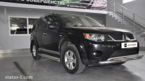 Чип-тюнинг с удалением и отключением катализаторов на Mitsubishi Outlander XL 3.0 v6 220hp 2007 года выпуска