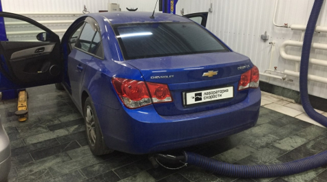 Чип тюнинг на CHEVROLET Cruze 1.6 124hp 2011 года выпуска