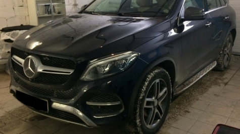 Чип тюнинг и отключение системы SCR на Mercedes-Benz GLE 3.5TDI 248hp 2015 года выпуска