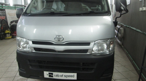 Отключение клапана EGR и сажевого фильтра на Toyota Hiace 3.0D 144hp 2010 года выпуска