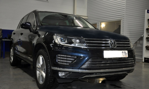 Чип тюнинг Volkswagen Touareg 3.0d 204hp 2016 года выпуска