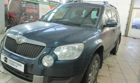 Чип-тюнинг от APR Skoda Yeti 1.8 TSI 152hp 2012 года выпуска