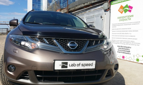 Чип-тюнинг Nissan Murano 3.5 CVT 249hp 2014 года выпуска