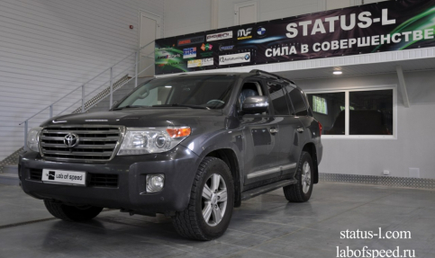 Чип тюнинг Toyota Land Cruiser 200 4.5d 235hp 2012 года выпуска