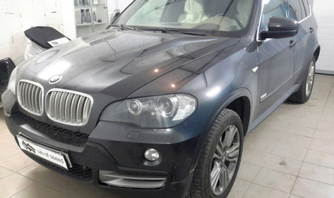 Отключение и удаление сажевого фильтра на BMW X5 E70 3.0d 286hp 2009 года выпуска