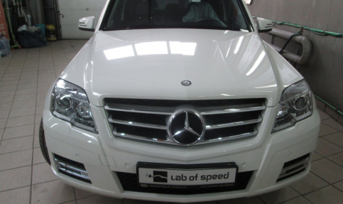 Чип тюнинг Mercedes Benz GLK 3.0 231hp 2010 года выпуска